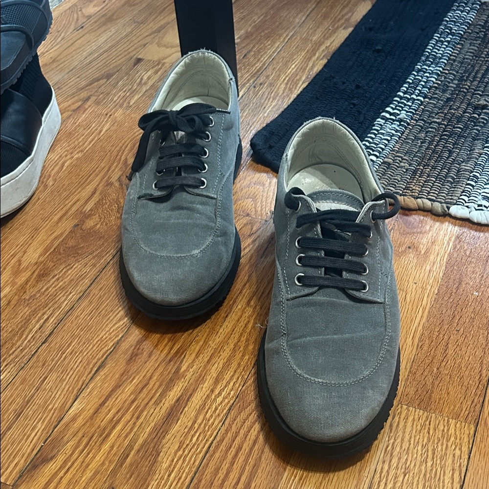 Hogan Men's Gray Casual Shoes